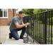 Hammerite Direct To Rust Metal Paint - Hammered Black Finish 250Ml 050146