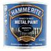 Hammerite Direct to Rust Metal Paint - Smooth Black Finish 250ML, 5084863 050328