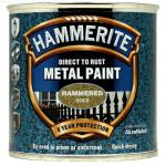 Hammerite Paint Direct To Rust Exterior Gold Metal Paint 250Ml 050567