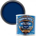 Hammerite 5084884 Direct To Rust Metal Paint - Smooth Blue Finish 250Ml 050658