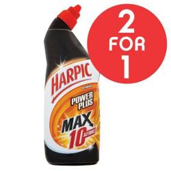 Cheap Stationery Supply of Harpic Power Plus (750ml) Toilet Cleaner (Original) 2 For 1 May 2017 0384037-XX Office Statationery