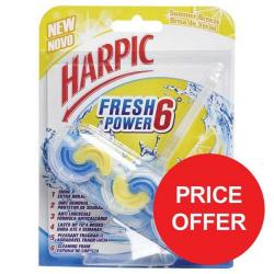 Cheap Stationery Supply of Harpic Fresh Power 6 Toilet Blocks Summer Breeze (Pack of 6) Price Offer Apr-Jun 2017 3022797-XX Office Statationery