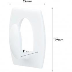 3M Command Mini Hooks White 6 Hooks and 8 Small Adhesive Strips Code 17006 052852