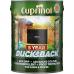 Cuprinol Ducksback Fence & Decking Stain Autumn Black Non Slip Water Repellent 5 Litre 052902