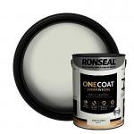 Ronseal One Coat Everywhere Paint Winter Frost Matt 5L 053355