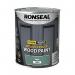Ronseal 10 Year Weatherproof Wood Paint - Sage - Satin - 750Ml 054734