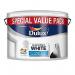 Dulux Matt Paint, 6 L - Pure Brilliant White 055921