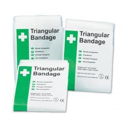 Cheap Stationery Supply of Safety First-Aid Bandages Triangular Multi-Purpose Non-Woven Refill Pack of 6 D3933T Office Statationery