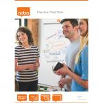 Nobo Flipchart Pad Perforated 40 Sheets 60gsm A1 Plain Ref 34631165 [Pack 5] 056137