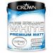 Crown Breatheasy Pure Brilliant Matt Emulsion Pb White 5L, Acrylic 056341