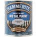 Hammerite Direct To Rust Metal Paint Hammered Silver Finish 750ml 056812
