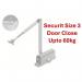 Securit Overhead Door Closer Size 3 Doors upto 60kg Tested to BS EN1154 058768