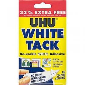 UHU 043496 White Tack + Extra 33% 058842