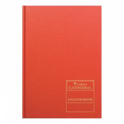 Collins Cathedral Analysis Book 69 Series 12 Cash x Across Opening 96 Pages A4 Ref 6912.1 060440
