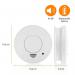 Smartwares Smoke Detector - Optical Sensor - Test Button - 85 Db - 10.044.62 060517