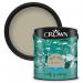 Crown 2.5L Breatheasy Matt Emulsion Paint For Walls & Ceilings - Light Fern 061176