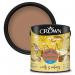 Crown 2.5L Breatheasy Matt Emulsion Paint For Walls & Ceilings - Saddle Stitch 061333