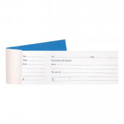 Cheap Stationery Supply of Cash Receipt Book Tear Off 80 Receipts 79x202mm 06259X Office Statationery