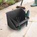 Addis 513825 Garden Leaf Lawn Cuttings Scoop Tool Bucket With Handle, Black, 41 X 30 X 33Cm 065391