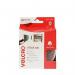 Velcro Vel-Ec60214 20mm X 2.5m Stick On Tape - White. 068270