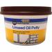 Everbuild 101 Multi-Purpose Linseed Oil Putty Suitable For Single Pane Glass Brown 500 G 068353