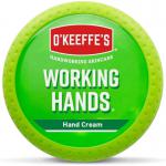 O’Keeffe’s Working Hands Hand Cream for Extremely Dry, Cracked Hands 96g Jar 068650