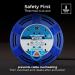 Masterplug Mct10104Bl Four Socket 10A Cassette Cable Reel With Thermal Cut-Out, 10 Metres, Blue 071357