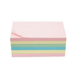 Cheap Stationery Supply of Bundle: 5 Star Office Extra Sticky Re-Move Notes Pad of 90 Sheets 76x127mm (Assorted Pastel Colours) 1 x Pack of 6 (3 for 2) July 2018 940589_XX990 Office Statationery