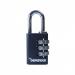 DEFENDER - Black Die-Cast Combination Padlock 30mm 074781