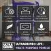UltraGrime Multi-Purpose Pomelo XXL+ Biodegradable Cleaning Wet Wipes 075903