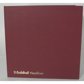 Guildhall Headliner Account Book 58 Series 4/16 Petty Cash Column 80 Pages 298x305mm Ref 58/4-16Z 076709