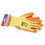 Hilka Branded Orange Latex Coated Work Gloves X-Large 077321