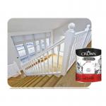 Crown Quick Dry Gloss Pure Brilliant White 750Ml Wood & Metal, Internal & External 077495