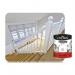 Crown Quick Dry Gloss Pure Brilliant White 750Ml Wood & Metal, Internal & External 077495