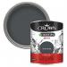Crown Anthracite Quick Dry Gloss Interior & Exterior Grey Paint 750ml 077693