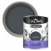 Crown Quick Dry Satin Paint Anthracite Grey 750Ml IntExt Wood Or Metal 077735