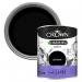 Crown Quick Dry Gloss Interior & Exterior Jet Black 750ml 077743