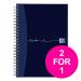 OxfordMyNotes NbkWbnd 90gsm RldMgn Perfd Pched 2 Holes 200pg A5 Ref 100082372 [Pack 3] [2 for 1] Jan12/20