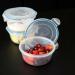 Addis Clip Tight Food Storage Containers 300 Ml Round Pack Of 3 Clear 078139