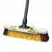 Brushware 16In Bulldozer Utility Wooden Broom 083675