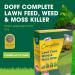 Doff Complete Lawn Feed, Weed & Mosskiller 100 Sq M 3.2Kg 084236