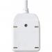 Masterplug Single Socket Long Extension Lead, 5 Metres, White 086942