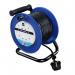 Masterplug 25 Metre 4 Gang 13A Cable Reel - Blue LDCC25134BL 086983