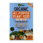 Vitax Organic All Purpose Plant Food Plant Based Vegan Friendly 900g 089029