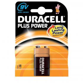 Duracell Plus Power MN1604 Battery Alkaline 9V Ref 81275454 089035