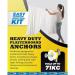 Gripit Yellow Curtain Kit - Pack of 6 - Heavy Duty Plasterboard Fixings 71kg 089979