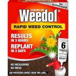 Weedol Rapid Concentrated Weed killer Tubes Pack of 6 091363