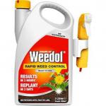 Weedol Rapid Weedkiller With Manual Sprayer, Ready To Use, 3L 092254
