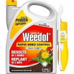 Weedol Rapid Weedkiller With Power Sprayer, Ready To Use, 5L 092270