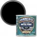 Hammerite Direct To Rust Satin Metal Paint - Black - 250Ml 092643